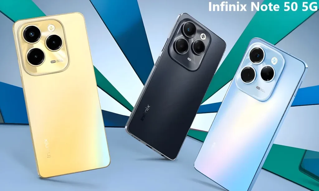 धांसू कैमरा क्वालिटी और धांसू बैटरी बैकअप के साथ मार्केट में आ गया है Infinix Note 50 5G स्मार्टफोन , देखे कीमत 2 Infinix Note 50 5G