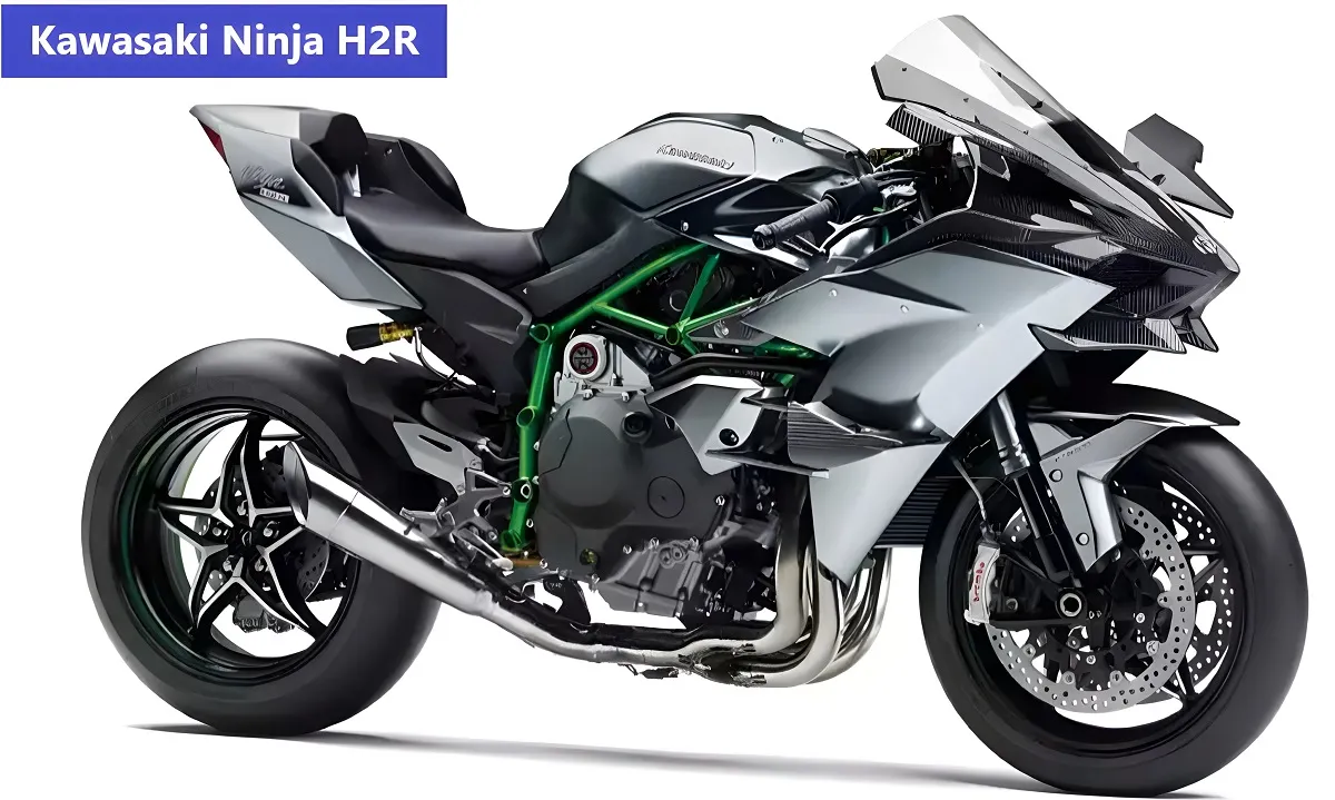 Kawasaki Ninja H2R बाइक की कीमत है ₹ 79.9 Lakh रुपये