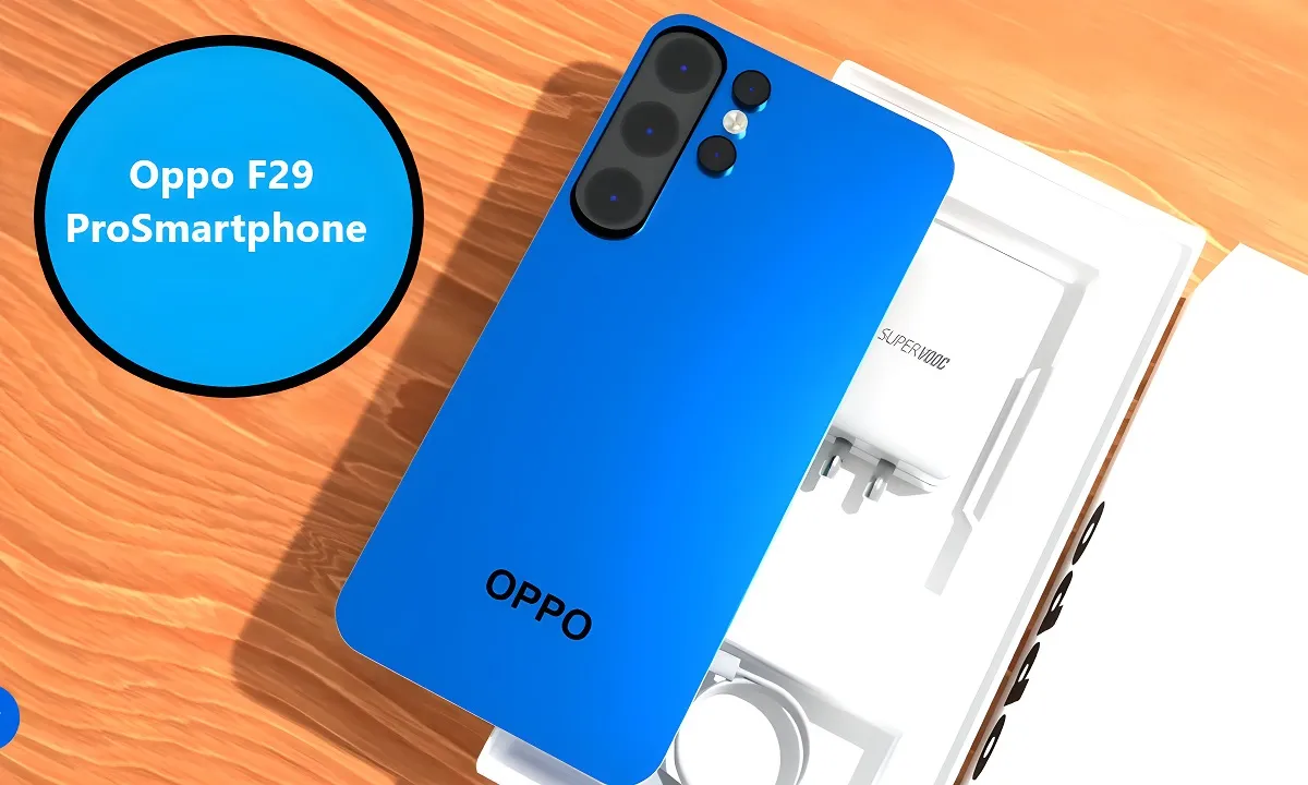 दमदार बैटरी बैकअप और 32 मेगापिक्सल के सेल्फी कैमरे के साथ पेश है Oppo F29 Pro स्मार्टफोन देखे ,भारत में Oppo F29 Pro 5G की कीमत क्या है? 4 दमदार बैटरी बैकअप और 32 मेगापिक्सल के सेल्फी कैमरे के साथ पेश है Oppo F29 Pro स्मार्टफोन