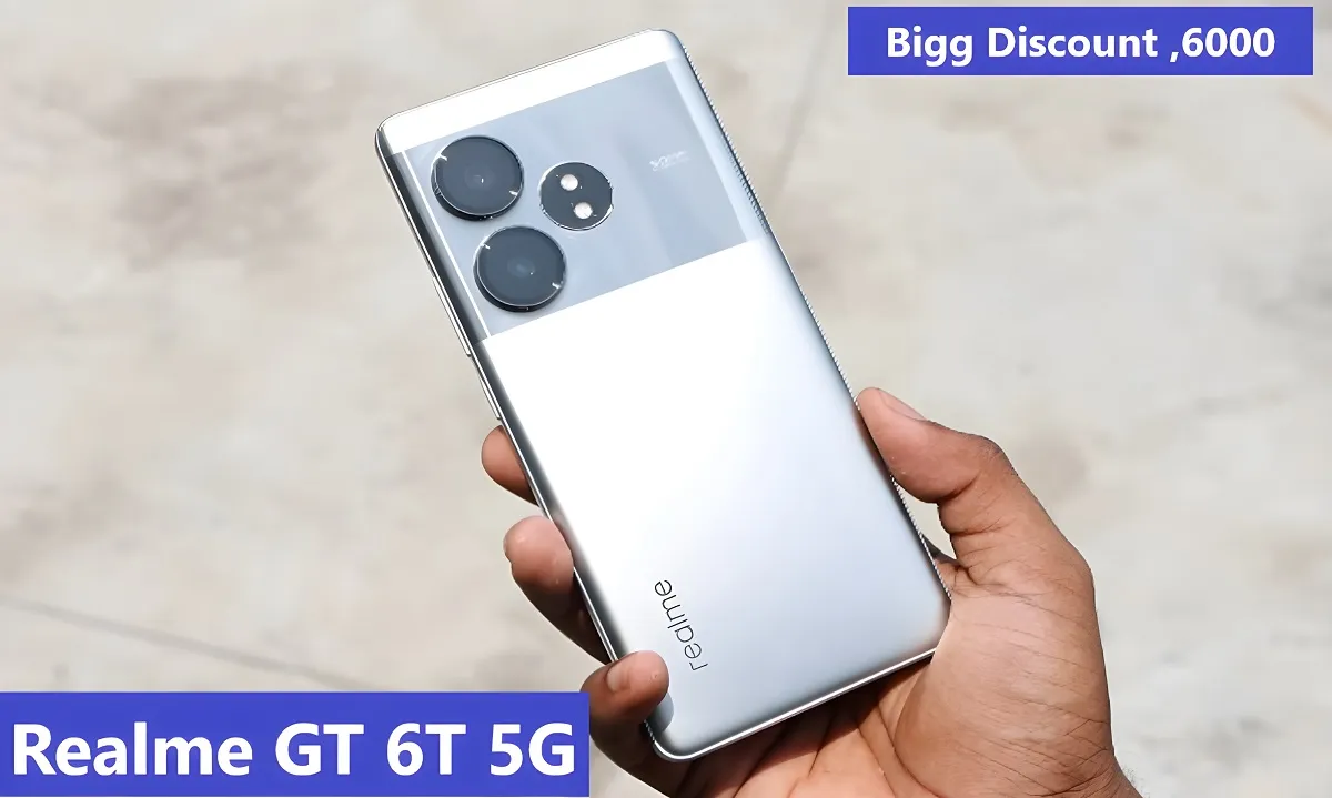 Realme GT 6T स्मार्ट फ़ोन को खरीदे भारी डिस्काउंट के साथ