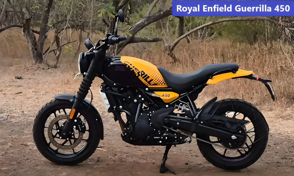 Royal Enfield Guerrilla 450 बाइक लाये मात्र 8953 रुपए की स्टार्टिंग EMI में, देखे कितने महीने तक जमा करना होगा EMI 2 Royal Enfield Guerrilla 450