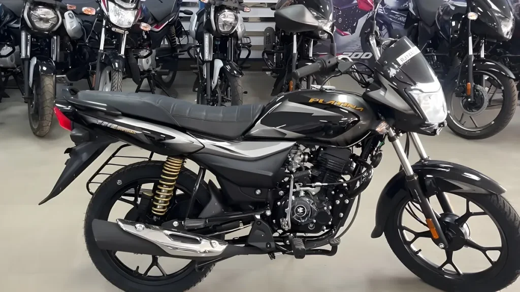 Bajaj Platina 110 बाइक को आसान किस्तों में बनाएं अपना, देखे मंथली EMI और कीमत क्या है 2 Bajaj Platina 110