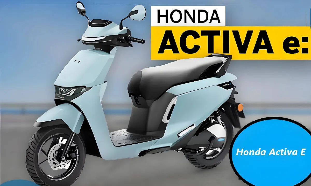 1.5kWh की स्वैपेबल बैटरी और 102 की रेंज के साथ बनाये अपना इस Honda Activa E स्कूटी को ,देखे इसकी टॉप स्पीड मोटर पावर क्या होगी 4 Honda Activa E