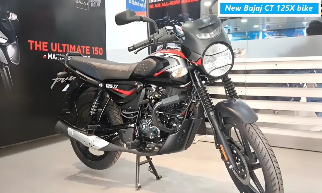 59.6 kmpl और 124.4 cc का दमदार इंजन के पेश है New Bajaj CT 125X bike ,देखे टॉप स्पीड और फीचर क्या है 2 New Bajaj CT 125X bike