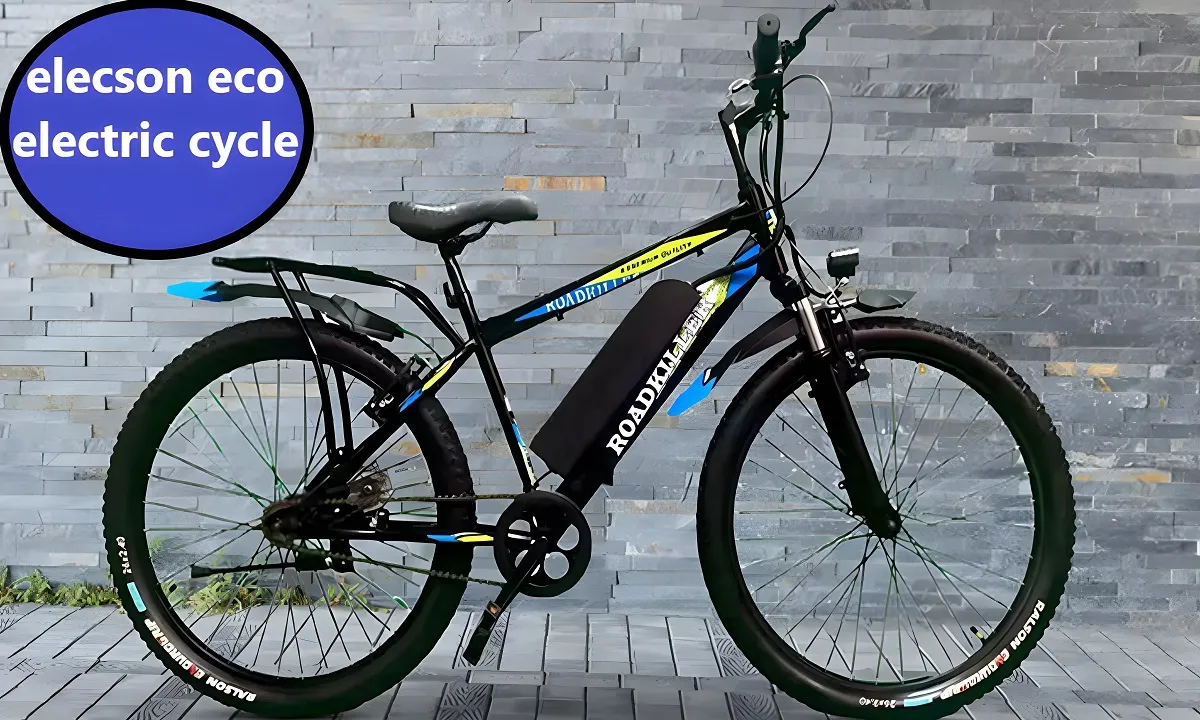 शानदार रेंज और 250 वाट की मोटर के साथ आज ही घर लाये elecson eco electric cycle , देखे कीमत और फीचर क्या है 3 elecson eco electric cycle
